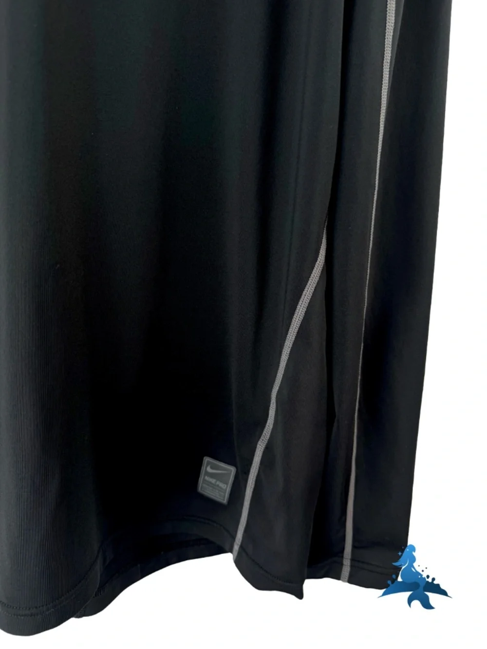 1292 Nike Pro Long Sleeve Compression Shirt Dri-Fit Fitted – L – Black